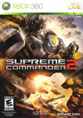 Supreme Commander 2 (USA) box cover front